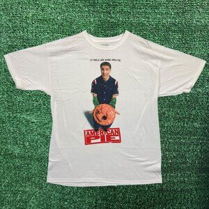 American Pie It Feels Like Warm Apple Pie T-Shirt Size Large